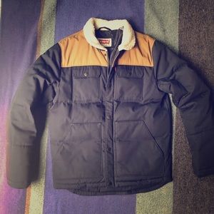 Levi’s Sherpa Quilted Trucker Jacket - Small
